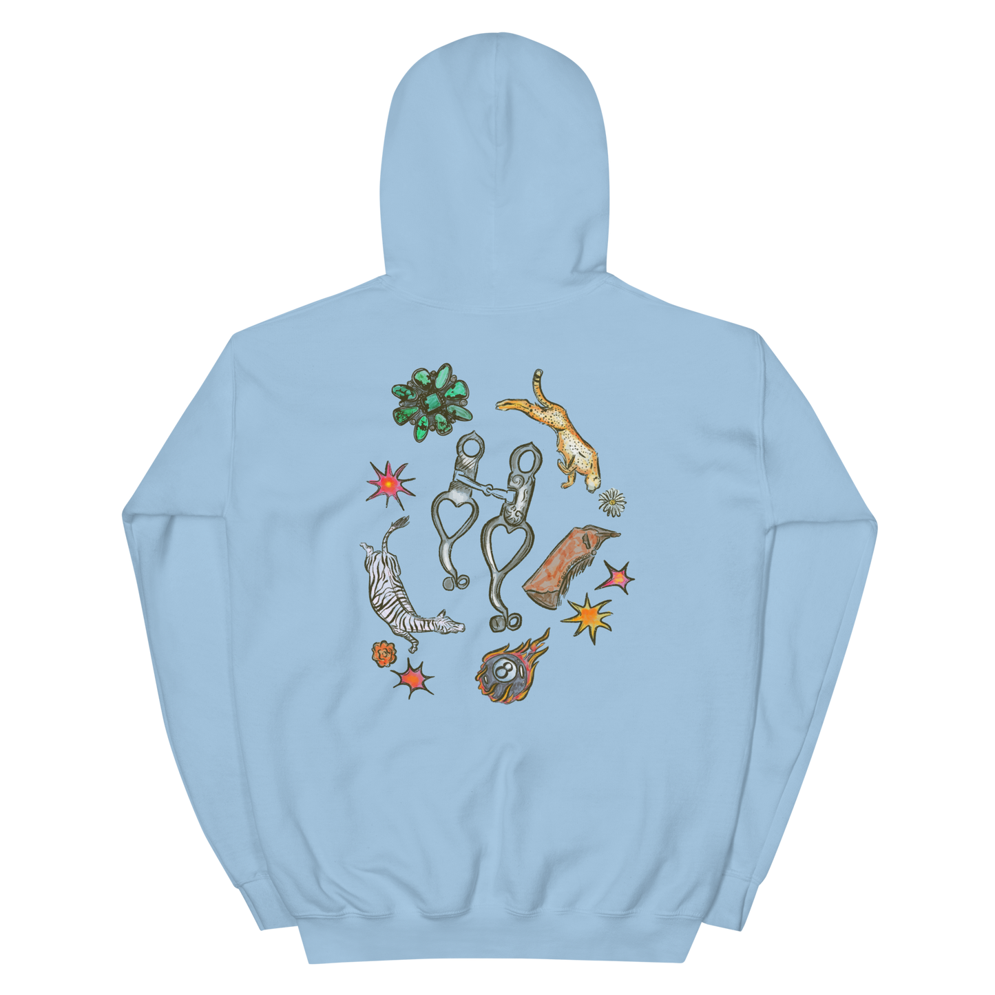 Wild Relic Hoodie (light blue)