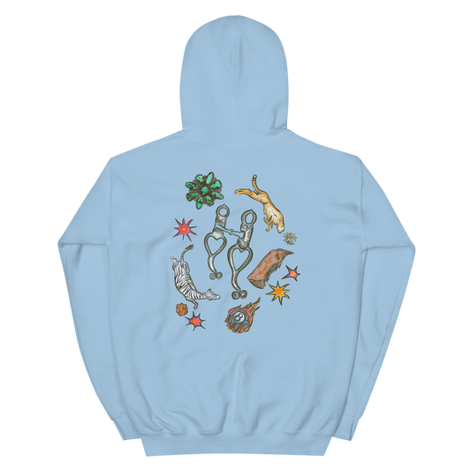 Wild Relic Hoodie (light blue)