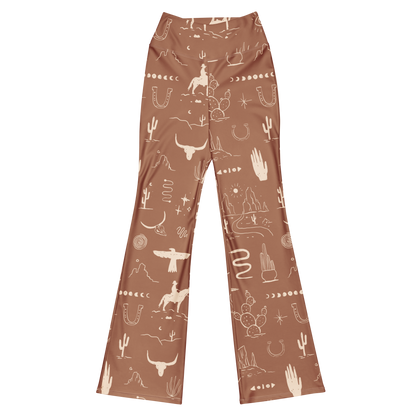Desert Dreamscape Flare Leggings