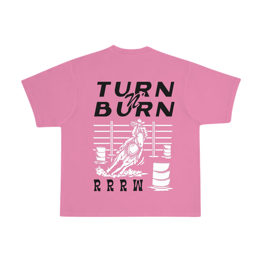 Turn N' Burn Tee (pink)