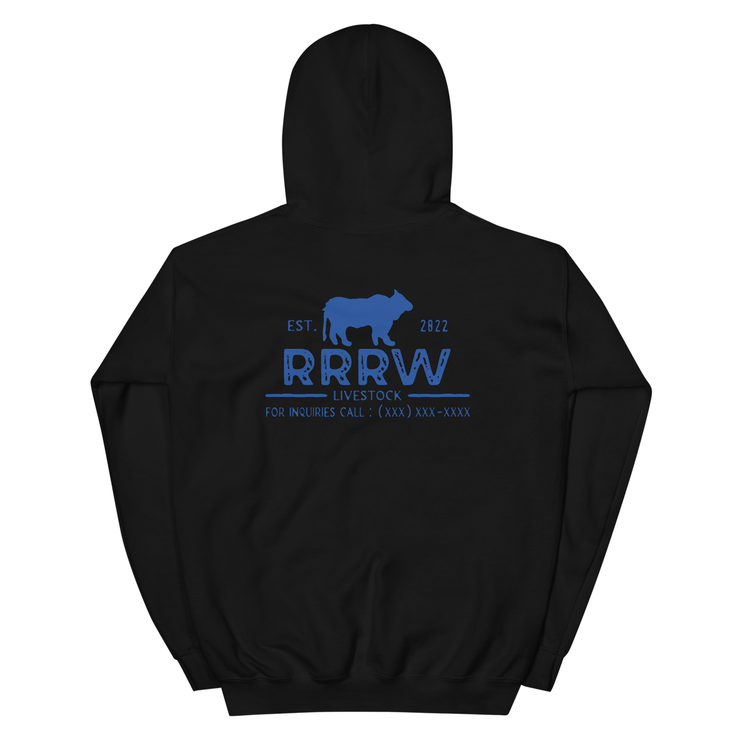 The Livestock Hoodie (black)